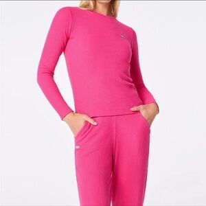 Figs NWT Waffle Loungewear Set TOP & BOTTOM